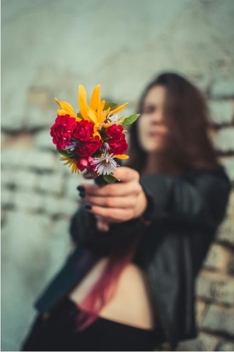 Floral installation example